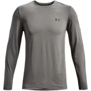 Image of Under Armour Armour Rush Seamless T Shirt Mens - Grey