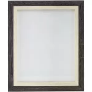 Image of Premier Housewares - Two-Toned Photo Frame / Frames Bevelled Design Picture Frames For Wall Contemporary Rectangular Photo Frames For Bedroom /