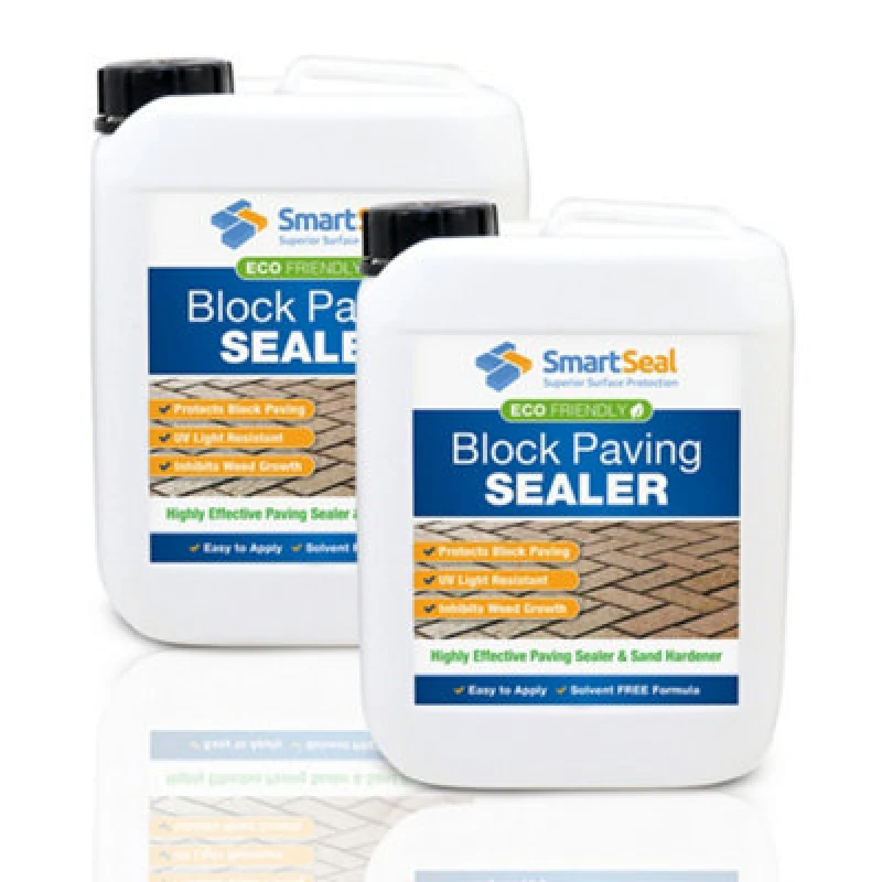 Image of SMARTSEAL Smartseal - Solvent-Free Block Paving Sealer / Weed Inhibitor - 2 x 5 Litre SM-ECOBPS-2X5