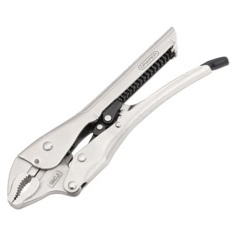 Image of Draper Curved Jaw Auto Locking Pliers 250mm LP-D/CJALP