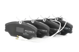 Image of RIDEX Brake pad set RENAULT,DAEWOO,ALPINE 402B0700 6000008895,32321800,410601531R 6000008895,7701035895,7701202050,7701202896,7701202973,7701203070