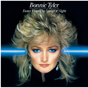 Image of Bonnie Tyler - Faster Than The Speed Of Night Limited Edition Transparent Blue Vinyl