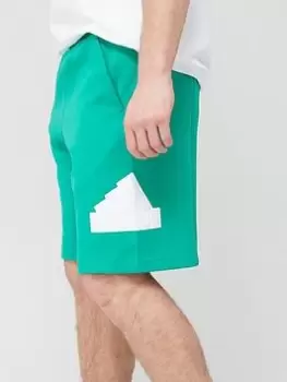 Image of adidas Sportswear Future Icons Badge Of Sport Shorts - Green, Size 2XL, Men
