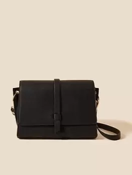 Image of Accessorize Strap Detail Large Cross-Body Bag