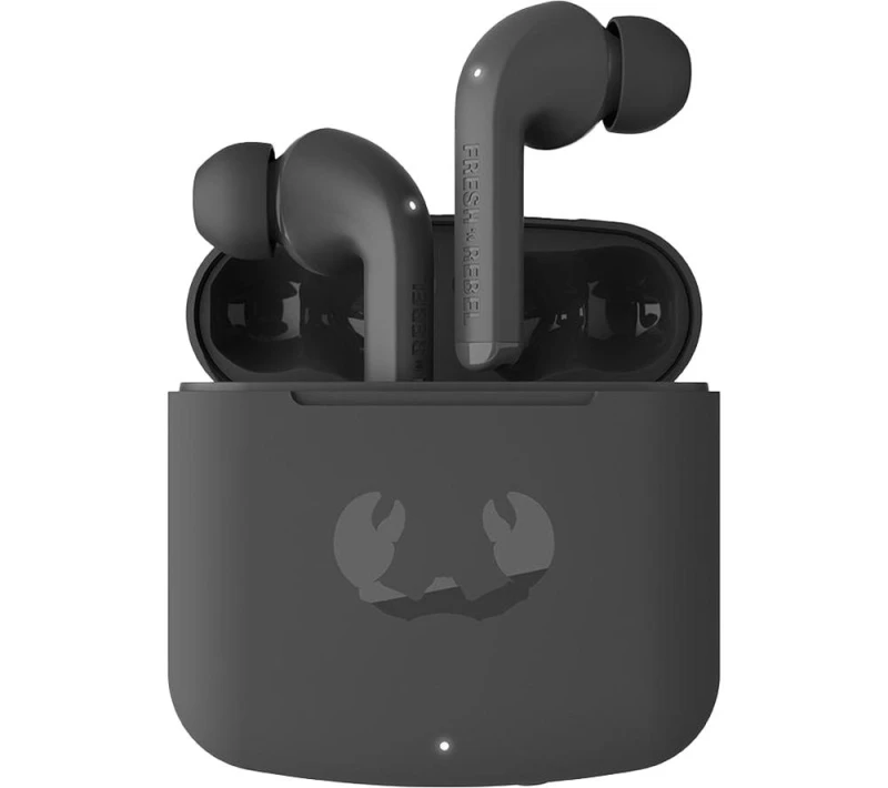 Image of FRESH N REBEL Twins Fuse 3TW1300SG Wireless Bluetooth Earbuds - Storm Grey, Silver/Grey 8720249805892