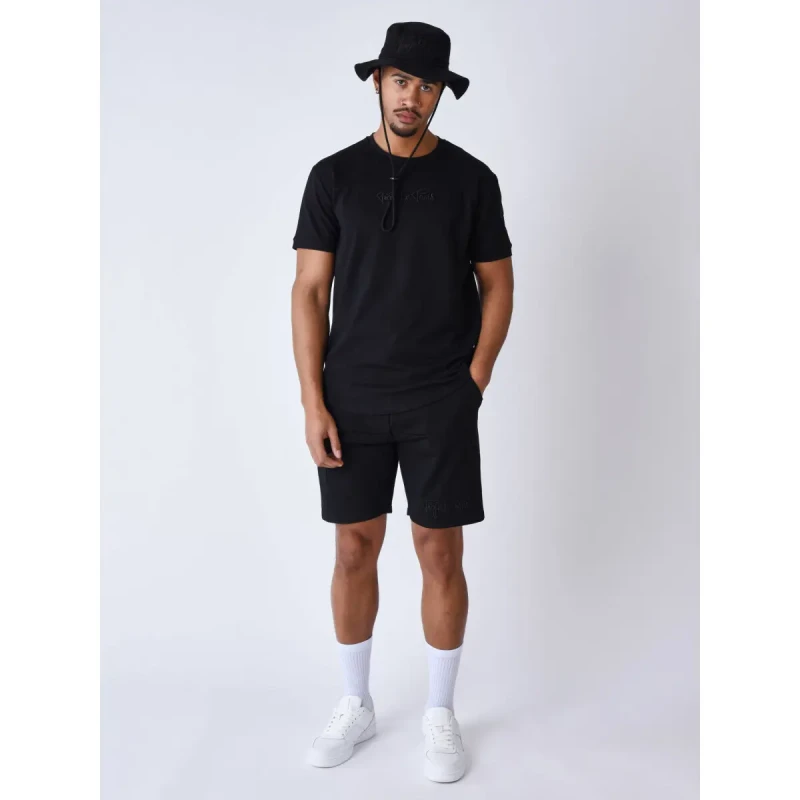 Image of Project X Paris Technical T-Shirt with cut-outs Project X Paris Noir Male S