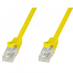 Image of Patch Cord RJ45 U/UTP CAT.6 Yellow - 5 M Full Copper