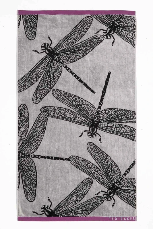 Image of Ted Baker 'Dragonfly Towels' Black