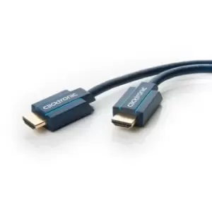 Image of Clicktronic Premium HDMI 2.0 Cable with Ethernet - 20m - Black