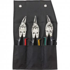 Image of Bessey 3 Piece Aviation Snips Set