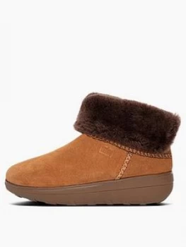 Image of FitFlop Mukluk Calf Boot - Chestnut, Size 4, Women