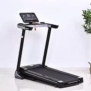 Image of Homcom Treadmill 220-240V LCD Black