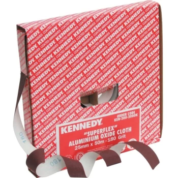 Image of 38MM X 50M Coil Superflex Cloth Grade 100 - Kennedy