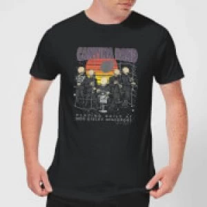 Image of Star Wars Cantina Band At Spaceport Mens T-Shirt - Black - XL