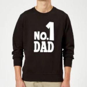 Image of No. 1 Dad Sweatshirt - Black - 5XL