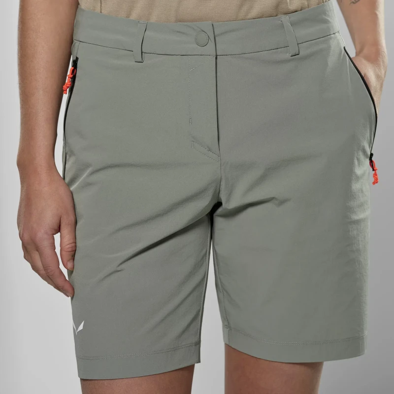 Image of Womens shorts Salewa Puez Talvena Vert Female 38