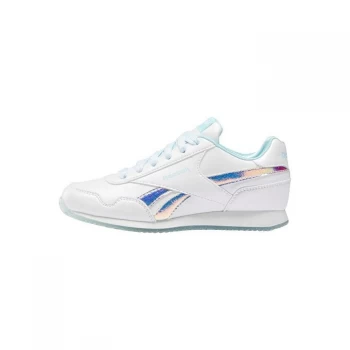 Image of Reebok Royal Classic Jogger 3 Shoes Kids - White / White / Digital Glow