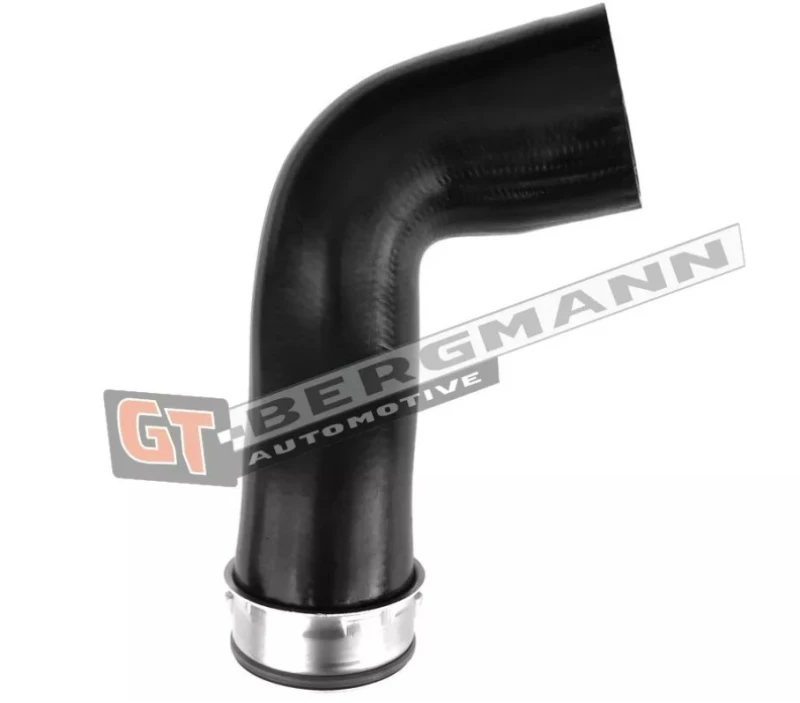 Image of GT-BERGMANN GT52-466 Turbocharger Hose with quick couplers, AEM (Ethylene Acrylate Rubber) AEM (Ethylene Acrylate Rubber) Charger Intake Hose (3314)