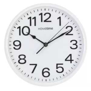Image of Hometime Classic White Wall Clock