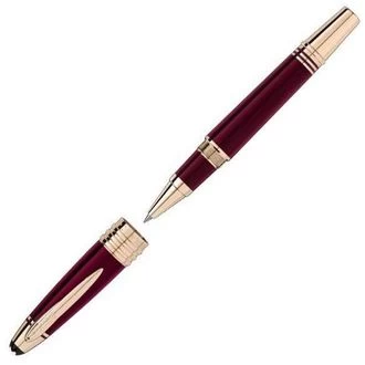 Image of Mont Blanc - John F. Kennedy Special Edition Burgundy Rollerball - Rollerball Pens - Red