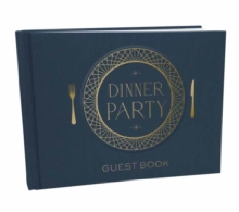 Image of Dinner Party Guest Book Hardback