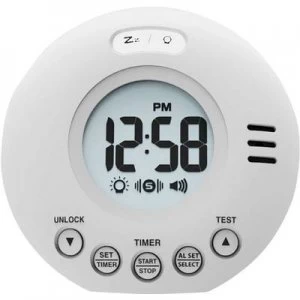 Image of Geemarc JWNS-Voyager_VDE Quartz Alarm clock White