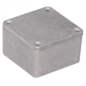 Image of Hammond 1590MM Diecast Enclosure with PCB Guides 50 x 50 x 31 Natural