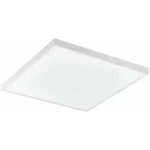 Image of 300mm Modern Sleek Ceiling Light White Slim Square Low Profile 11W LED 4000K