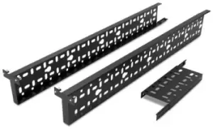 Image of AR7505 - Cable management panel - Black - 42U - 76mm - 76mm - 1880 mm