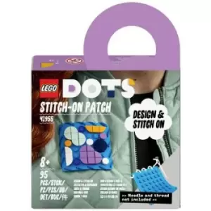Image of LEGO DOTS: Stitch-on Patch Badge Arts and Crafts Set (41955)