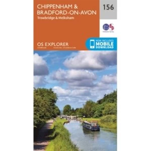 Image of Chippenham and Bradford-on-Avon by Ordnance Survey (Sheet map, folded, 2015)