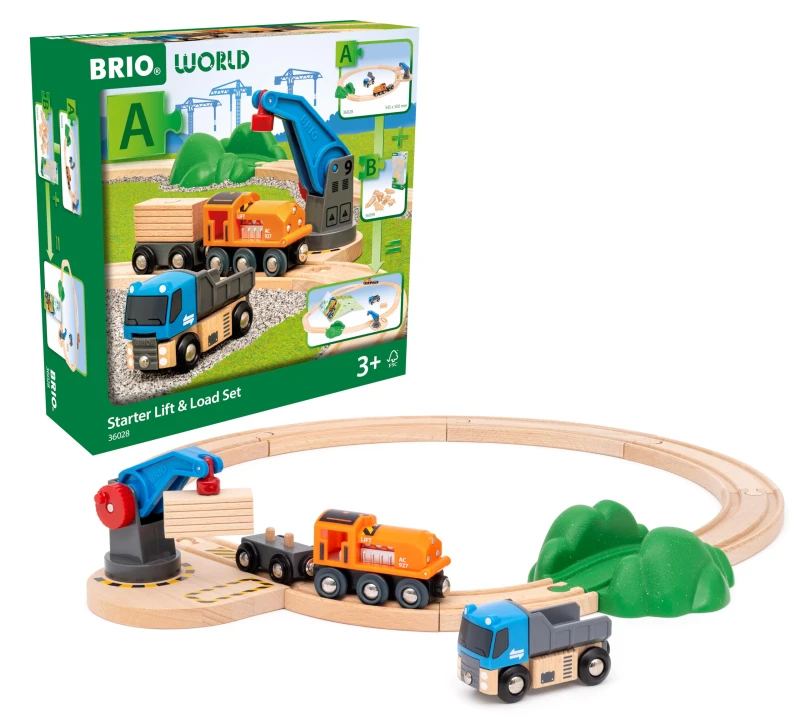Image of Brio BRIO Starter Lift And Load Set