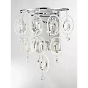 Image of Italux Estella Classic 6 Light Wall Lamp, G4