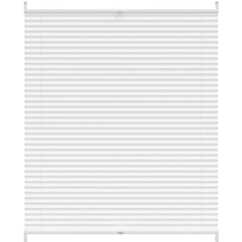 Image of VIDAXL Plisse Blind 100x125cm White Pleated Blind Vidaxl 240610fr