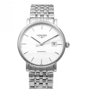 Image of The Longines Elegant Collection Automatic White Dial Mens Watch