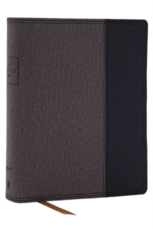 Image of The Prayer Bible: Pray Gods Word Cover to Cover (NKJV, Black/Gray Leathersoft, Red Letter, Comfort Print) Leather / fine binding