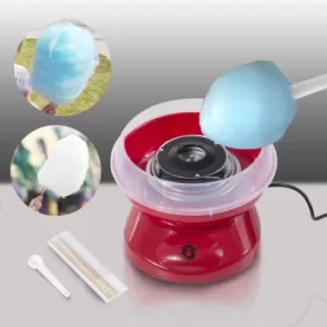 Image of HOMCOM Candy Floss Machine, 450W-Red