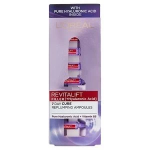 Image of LOreal Revitalift Filler Ampoules x7