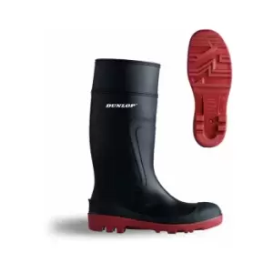 Image of Acifort warwick H8sz 125sz 11 Wellington Boot sz 8 - Black - Black - Dunlop