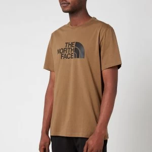 Image of The North Face Mens Easy Eu Short Sleeve T-Shirt - Military Olive - L