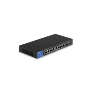 Image of Linksys LGS310MPC Managed L3 Gigabit Ethernet (10/100/1000) Power over Ethernet (PoE) Black