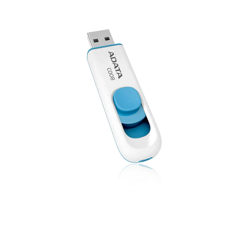 Image of ADATA 64GB C008 USB flash drive USB Type-A 2.0 Blue. White