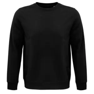 Image of SOLS Unisex Adult Comet Organic Sweatshirt (M) (Black)