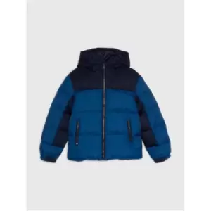 Image of Tommy Hilfiger New York Hooded Jacket - Blue