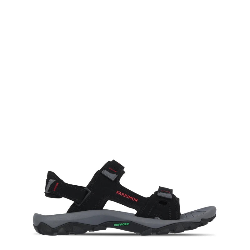 Image of Karrimor Antibes Walking Sandals Mens Black/Red/Char male 7 (41)