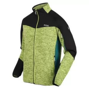 Image of Regatta Coladane III Full Zip Fleece - BriKiwi/Blk