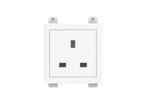 Image of Vision TC3 PWRUK socket-outlet Type G (BS 1363) White
