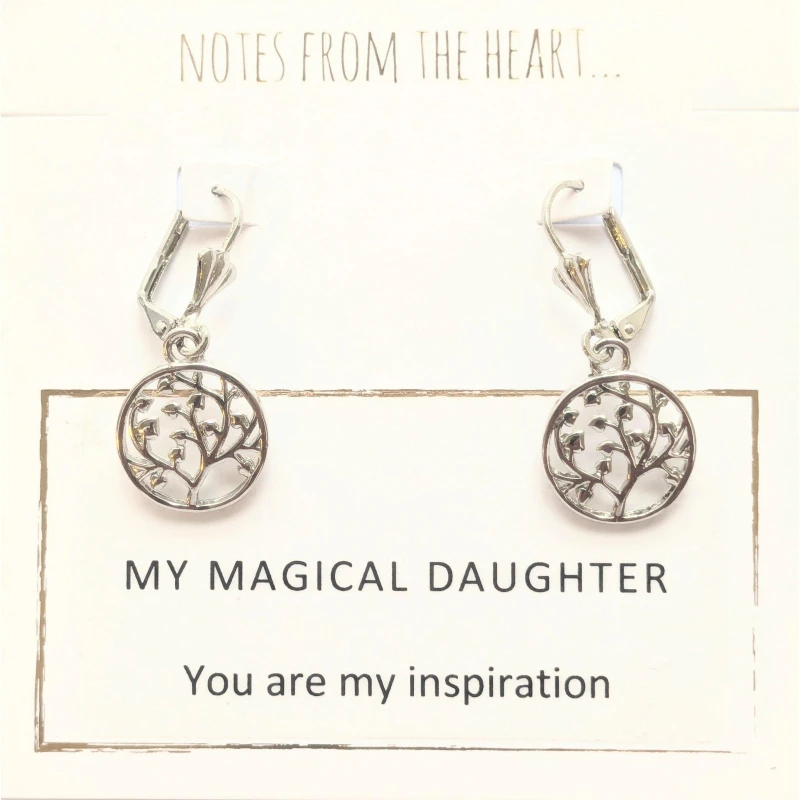 Image of Notes From The Heart NFTH MY MAGICAL DAUGHTER Silver unisex one size