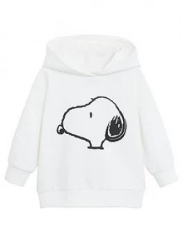 Image of Mango Baby Boys Snoopy Hoody - White