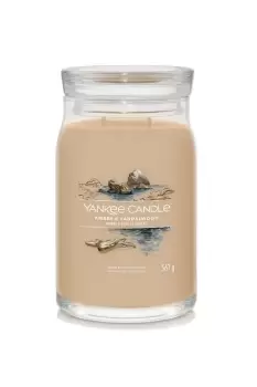 Image of Yankee Candle Amber Sandalwood Scented Candle 567g